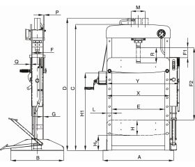 Prensa 20 T, 30 T y 50 T | BH720/BH730/BH750